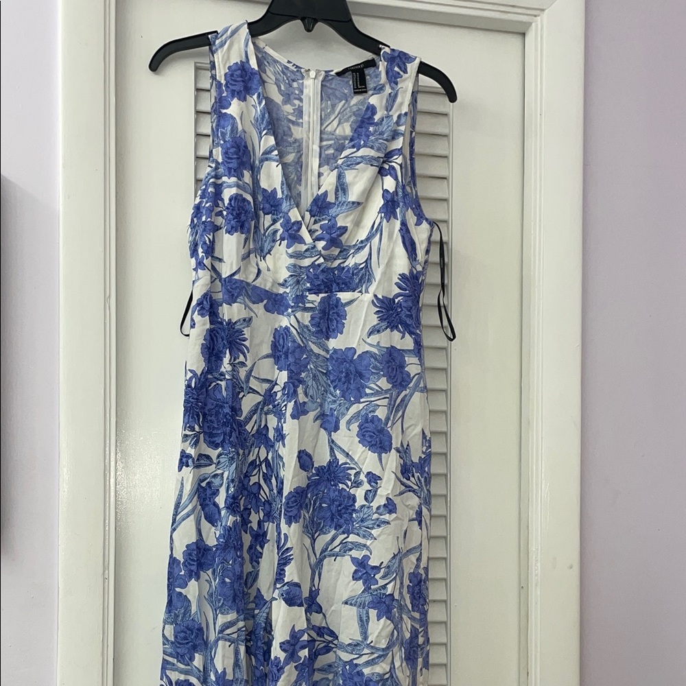 Chic Blue Floral jumpsuit